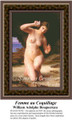 Femme au Coquillage, Fine Art Counted Cross Stitch Pattern, Women Counted Cross Stitch Pattern