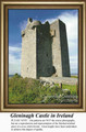 Irish Cross Stitch Pattern | Gleninagh Castle in Ireland 