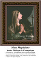 Mary Magdalene, Fine Art Counted Cross Stitch Pattern