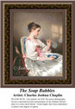 The Soap Bubbles, Fine Art Counted Cross Stitch Pattern, Women Counted Cross Stitch Pattern