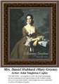 Mrs. Daniel Hubbard (Mary Greene), Fine Art Counted Cross Stitch Pattern, Women Counted Cross Stitch Pattern