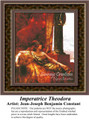 Imperatrice Theodora, Fine Art Counted Cross Stitch Pattern, Women Counted Cross Stitch Pattern