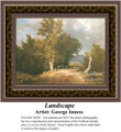 Landscape, Fine Art Counted Cross Stitch Pattern, Alluring Landscapes Counted Cross Stitch Pattern