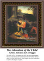 The Adoration of the Child, Fine Art Counted Cross Stitch Pattern
