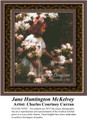 Jane Huntington McKelvey, Fine Art Counted Cross Stitch Pattern, Children Counted Cross Stitch Pattern