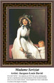 Madame Seriziat, Fine Art Counted Cross Stitch Pattern, Women Counted Cross Stitch Pattern