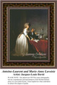 Antoine-Laurent and Marie-Anne Lavoisie, Fine Art Counted Cross Stitch Pattern, Romance Counted Cross Stitch Pattern