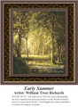 Early Summer, Fine Art Counted Cross Stitch Pattern, Summer Counted Cross Stitch Pattern, Alluring Landscapes Counted Cross Stitch Pattern