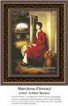 Marchesa Florenzi, Fine Art Counted Cross Stitch Pattern, Women Counted Cross Stitch Pattern