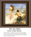 The Sea Maid, Fine Art Counted Cross Stitch Patterns