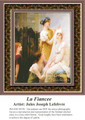 La Fiancee, Fine Art Counted Cross Stitch Pattern, Women Counted Cross Stitch Pattern