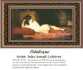 Odalisque, Fine Art Counted Cross Stitch Pattern, Women Counted Cross Stitch Pattern