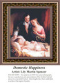 Domestic Happiness, Fine Art Counted Cross Stitch Pattern, Family Counted Cross Stitch Pattern