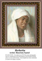 Berberka, Fine Art Counted Cross Stitch Pattern, Women Counted Cross Stitch Pattern