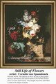 Flower Cross Stitch Pattern | Still Life of Flowers