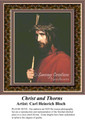 Christ and Thorns, Fine Art Counted Cross Stitch Pattern