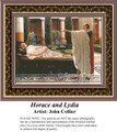 Horace and Lydia, Fine Art Counted Cross Stitch Pattern