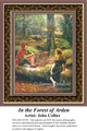 In the Forest of Arden, Fine Art Counted Cross Stitch Pattern, Social Counted Cross Stitch Pattern