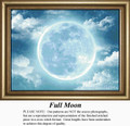 Skyscapes Cross Stitch Pattern | Full Moon