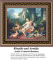 Rinaldo and Armida, Fine Art Counted Cross Stitch Pattern, Romance Counted Cross Stitch Pattern