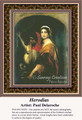 Herodias, Fine Art Counted Cross Stitch Pattern, Women Counted Cross Stitch Pattern