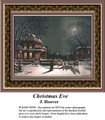 Fine Art Cross Stitch Pattern | Christmas Eve