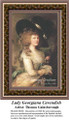 Women Cross Stitch Pattern | Lady Georgiana Cavendish