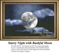 Skyscapes Cross Stitch Pattern | Starry Night with Bashful Moon