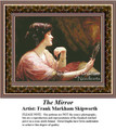 Fine Art Cross Stitch Pattern | The Mirror