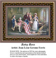 Patriotic Cross Stitch Pattern | Betsy Ross