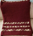 Burgandy Berries Blanket Crochet Pattern 