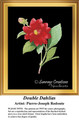 Flower Cross Stitch Pattern, The Black Collection | Double Dahlias 