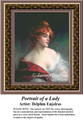 Fine Art Cross Stitch Pattern | Portrait of a Lady