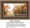 Fine Art Cross Stitch Pattern | A River Outing