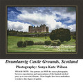 Scotland Cross Stitch Pattern | Drumlanrig Castle Grounds, Scotland