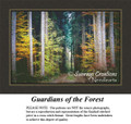 Landscape Cross Stitch Pattern |  Guardians of the Forest