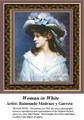 Fine Art Cross Stitch | Woman in White