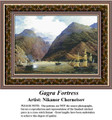 Fine Art Cross Stitch Pattern | Gagra Fortress