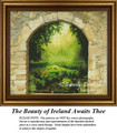 Irish Cross Stitch Pattern | The Beauty of Ireland Awaits Thee