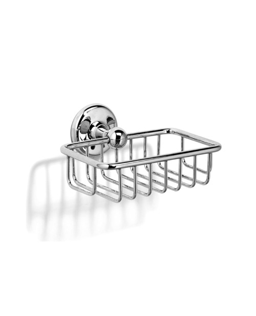 BD soap basket chrome