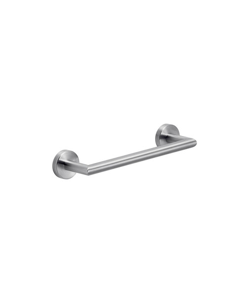Evolution 30cm towel rail brushed stainless steel