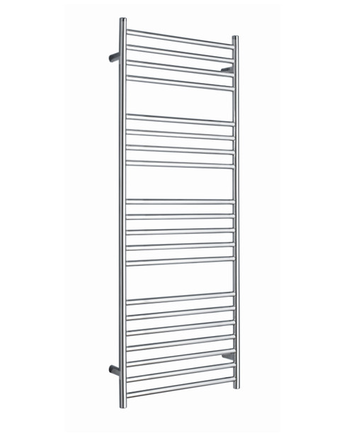 Astonian 400 1250Hx400W hot water brushed stainless steel towel radiator