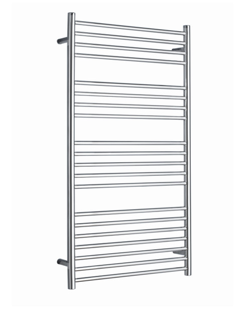 Astonian 620 1250Hx620W hot water brushed stainless steel towel radiator