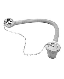 Astonian Classic Stowaway 1.5inch bath waste - finish options