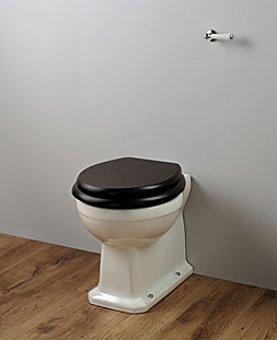 Carlton back to wall WC pan excluding toilet seat