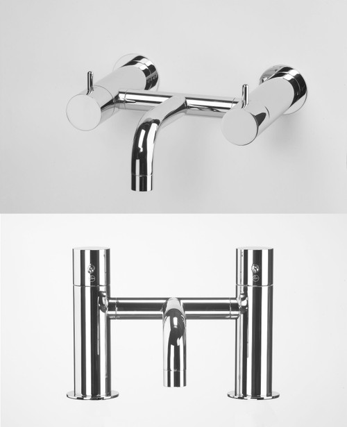 Zyam bath filler for wall or deck mounting - finish options