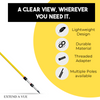 Inspection Mirror - Telescoping Heavy Duty, Lightweight & Durable