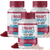 Heart Savior Herbal Heart Supplement For Healthy Cholesterol with CoQ-10 - Buy 3 Bottles Save $20.90