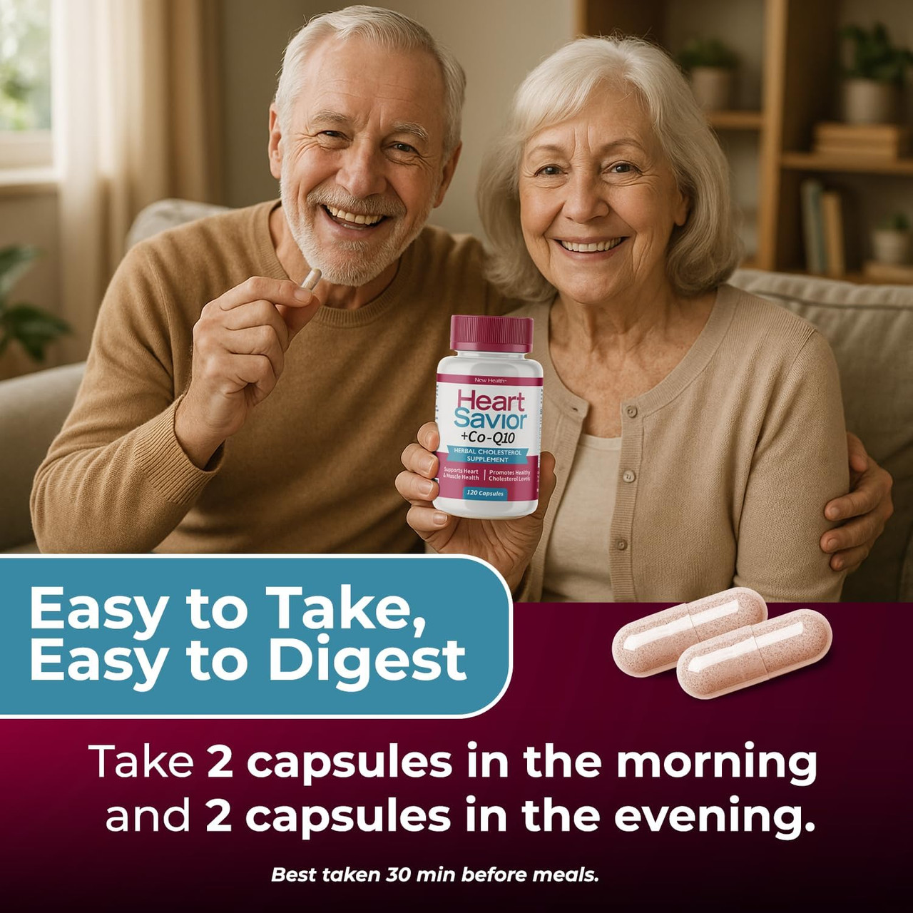 Heart Savior Is Easy To Take and Easy To Digest