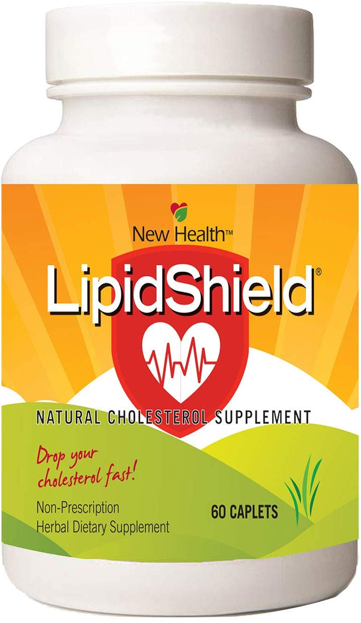 New Health Corp LipidShield for Cholesterol Support (60 Caplets)